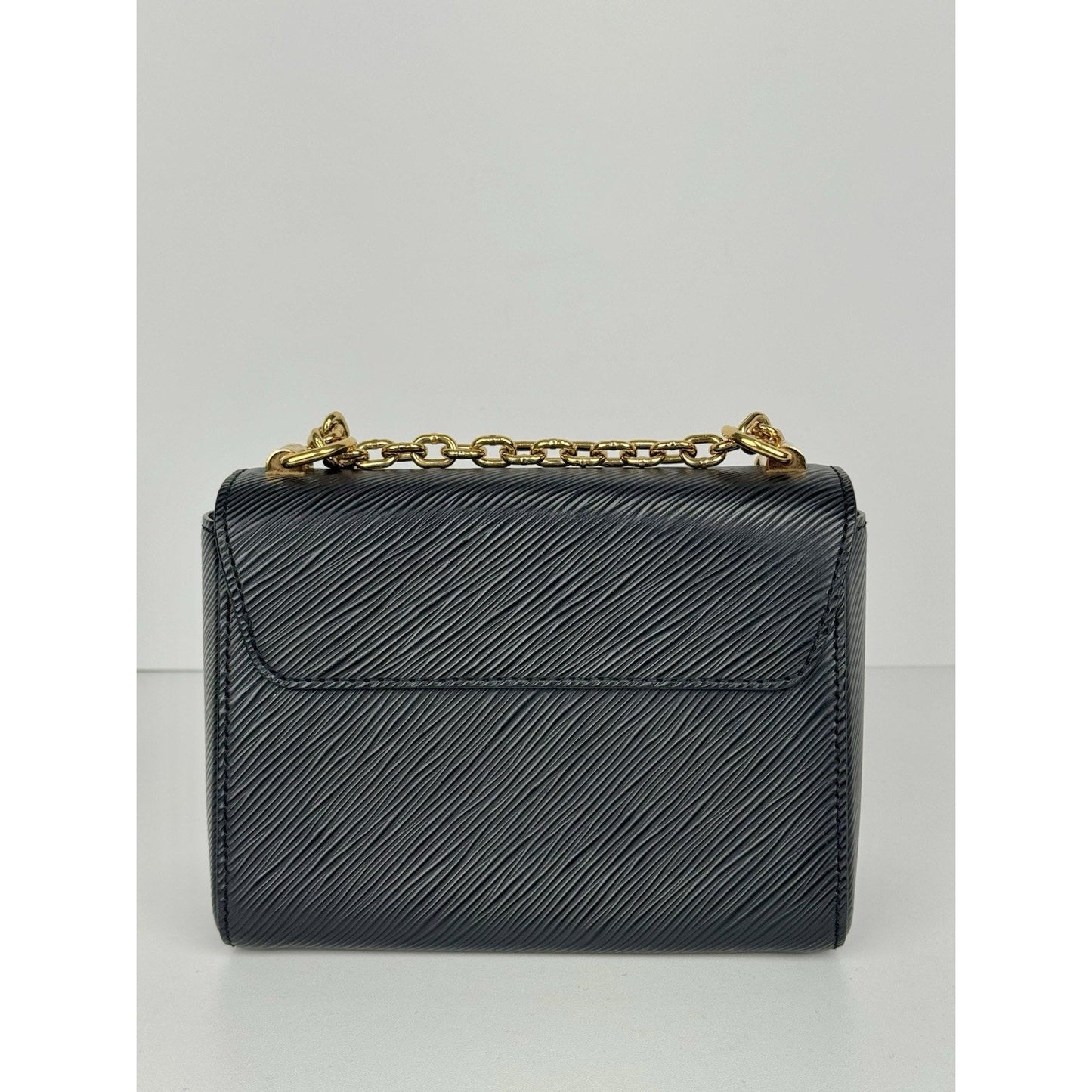 Louis Vuitton Twist MM Bag Black Epi Leather