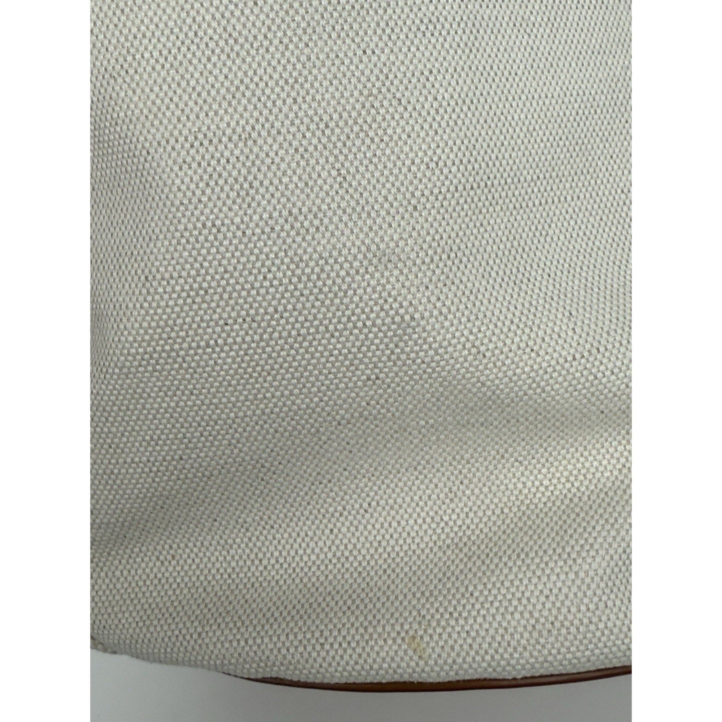 Saint Laurent Rive Gauche Linen Leather Women’s Bucket Bag in Beige