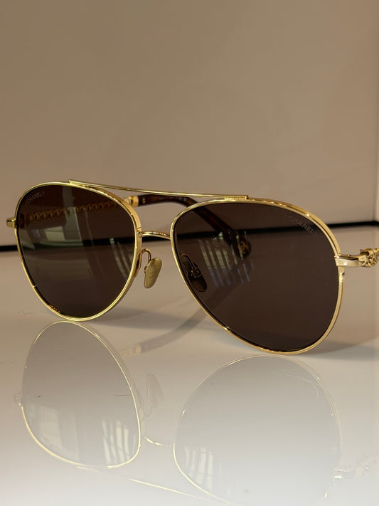 Chanel Aviator Sunglasses