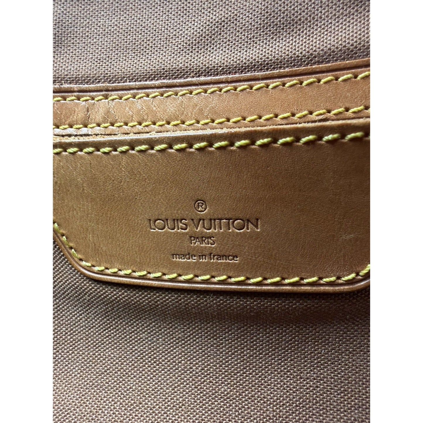 Louis Vuitton Sac Flanerie 50 Travel Bag Vintage in Brown LV Monogram 1992 S