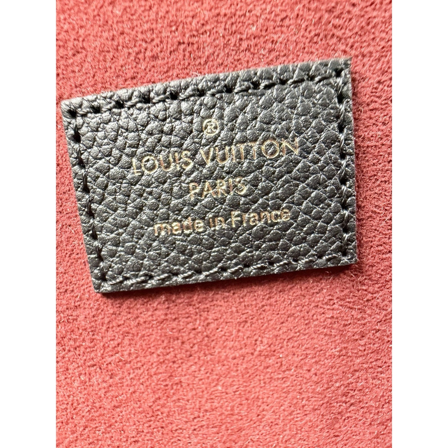 Louis Vuitton Pochette Metis Bag MM in Monogram Empreinte Black /Beige NFC D3
