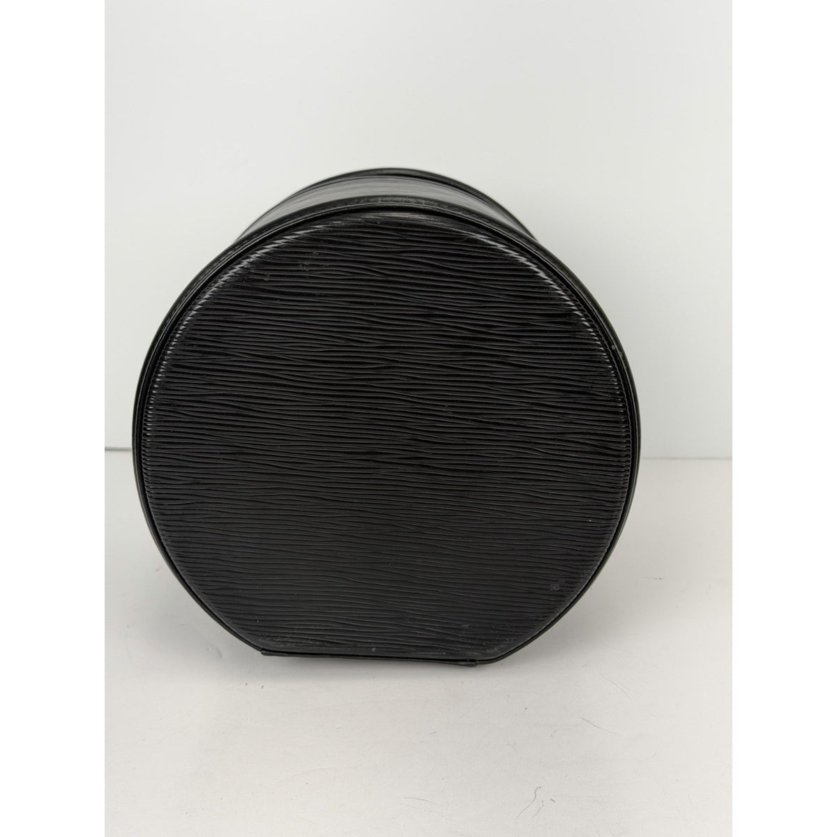 Louis Vuitton Cannes Vanity Case Bag in Black Textured Epi Leather S