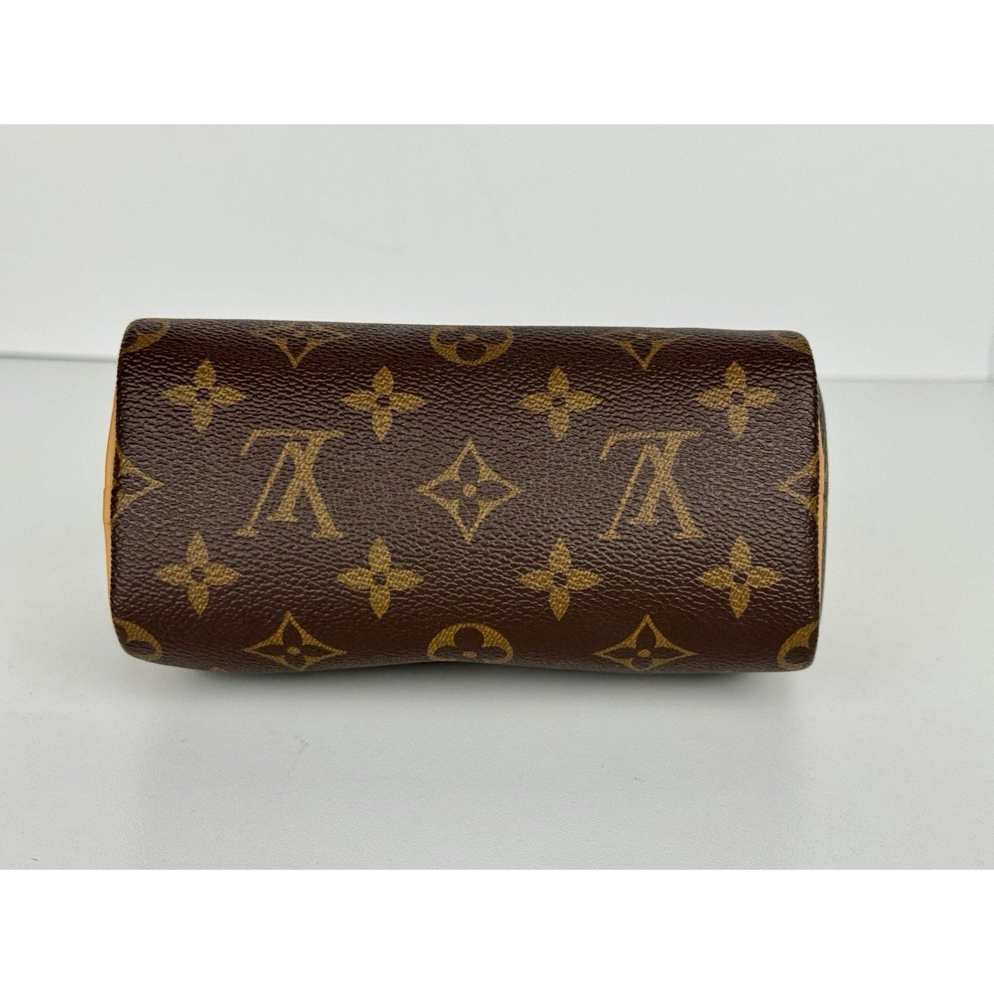 Louis Vuitton Nano Speedy Monogram Canvas Handbag
