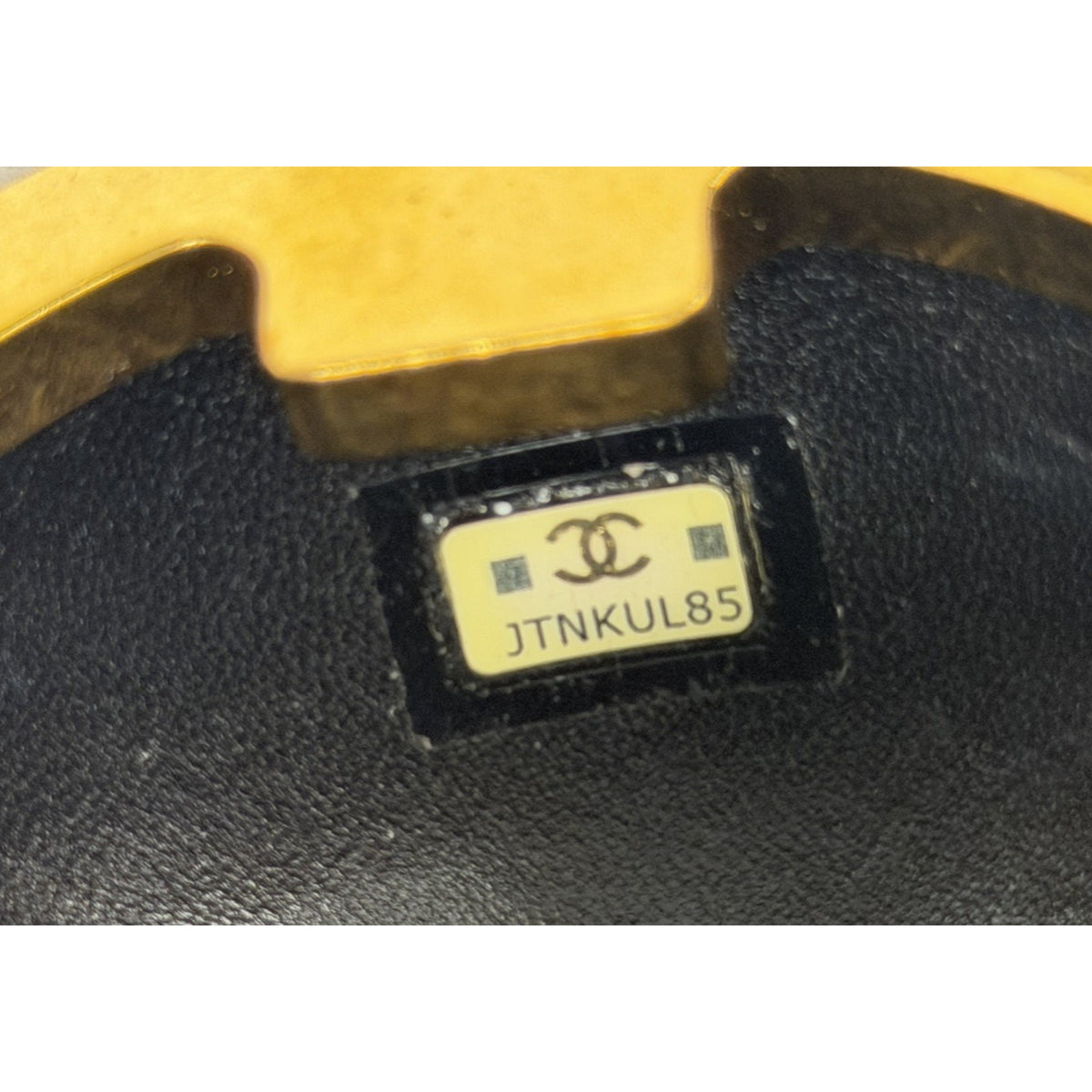 Chanel Sphere Minaudiere Clutch Bag in Black Leather Gold-tone Hardware NFC E-8