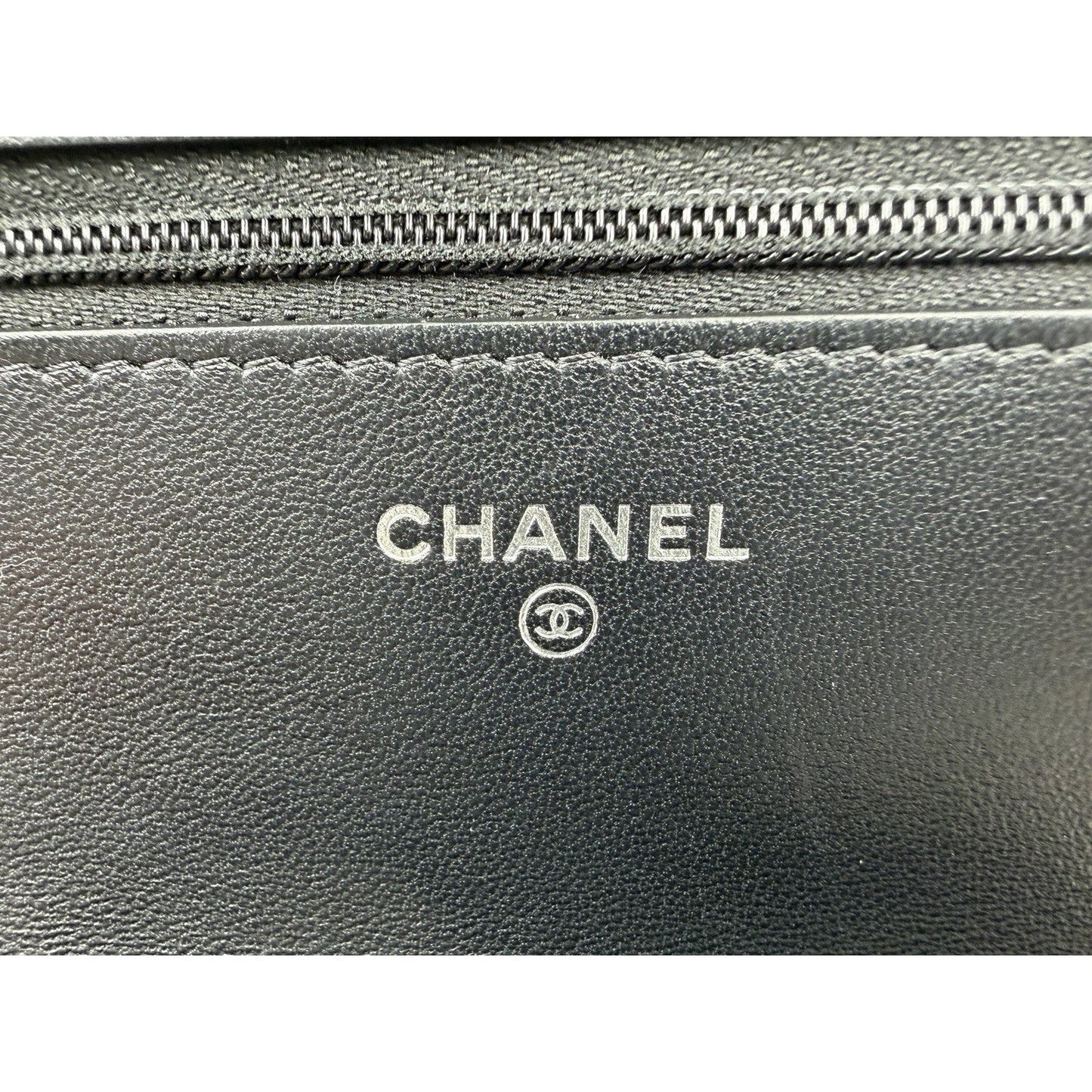 Chanel Classic Wallet on Chain Black Quilted Lambskin Leather NFC R1