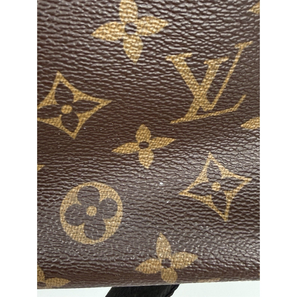 Louis Vuitton Macassar Briefcase in Brown LV Monogram Coated Canvas 2015 S-21