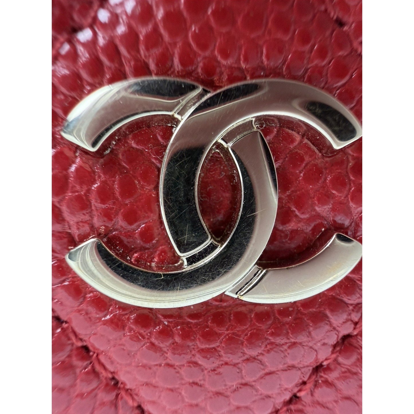 Chanel Round Coin Purse Red Quilted Caviar Leather & Gold-tone Hardware 2019 K2