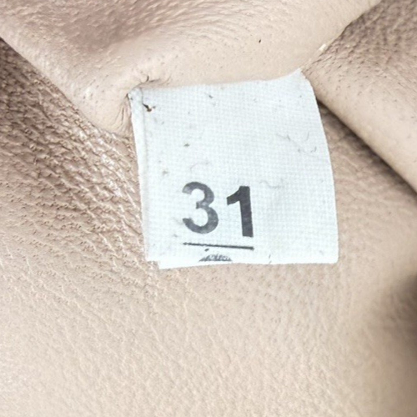 Prada Visone City Calf Leather Tote Bag Large Double Handle in Taupe S