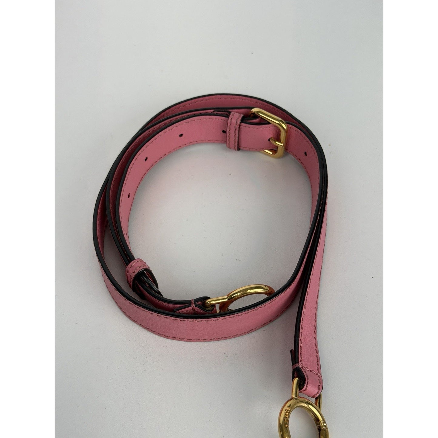 Fendi Peekaboo HandBag Medium Pink Calfskin Leather & Gold-Tone Twist Lock C3