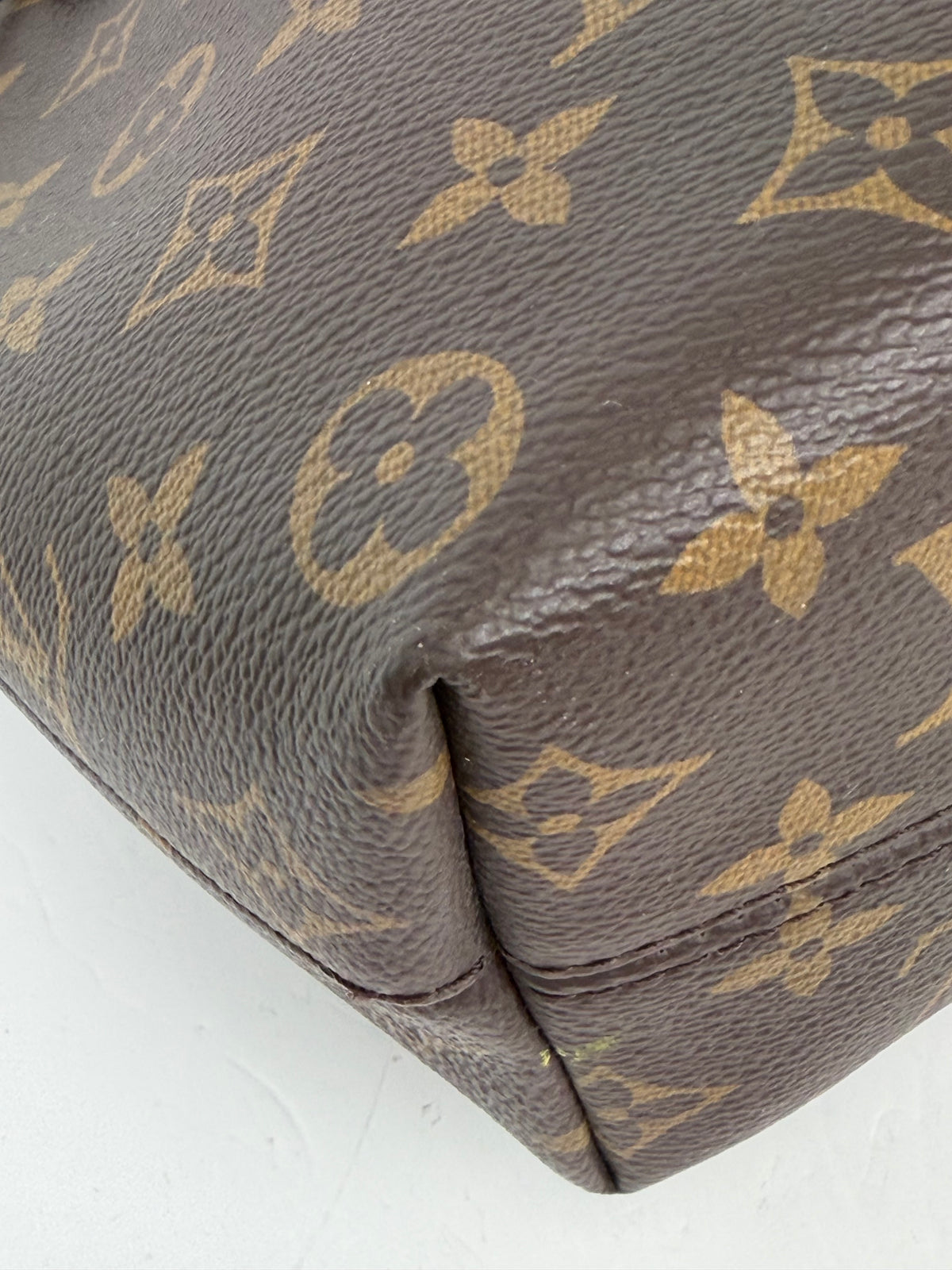 Louis Vuitton Montsouris BB Backpack in Brown LV Monogram Coated Canvas 2020 YS06