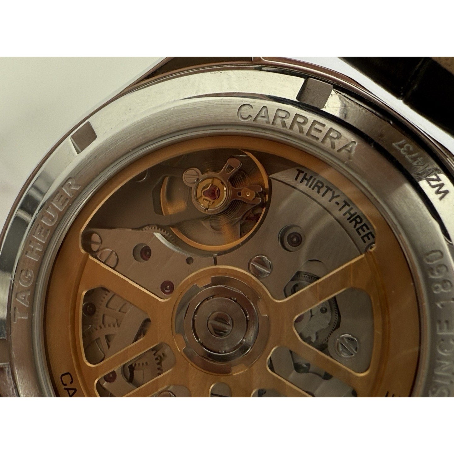 Tag Heuer Carrera 42mm CBN2012 Automatic Chronograph Gray