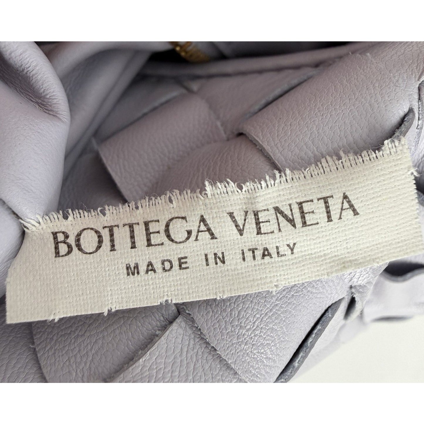 Bottega Veneta Small Hop Bag Intrecciato-Woven Calfskin Lilac 2023-2024 R1