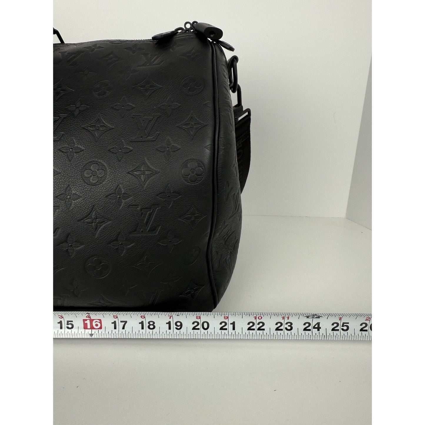 Louis Vuitton Keepall Bandouliere 50 Empriente Monogram Duffle Bag