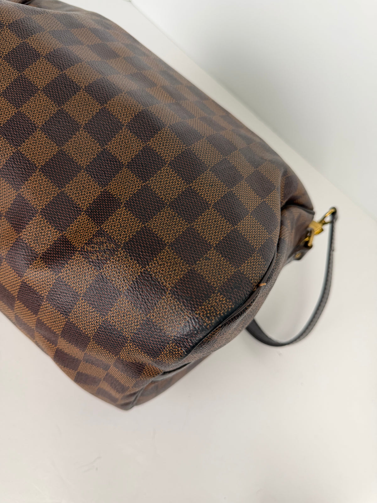 Louis Vuitton Damier Ebene Speedy Bandouliere 30 in Coated Canvas YC1