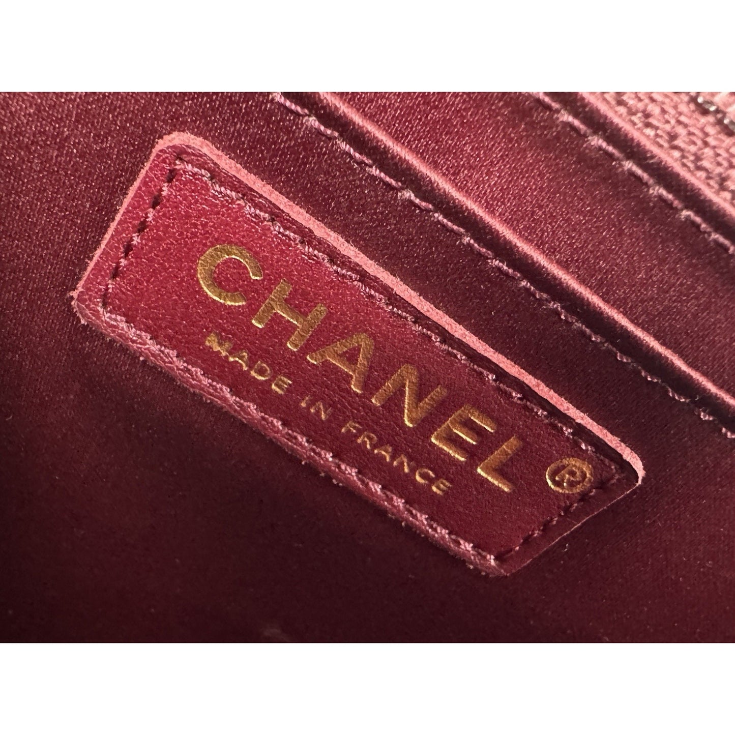 CHANEL Leather Quilted Golden Class Flap Black B-6