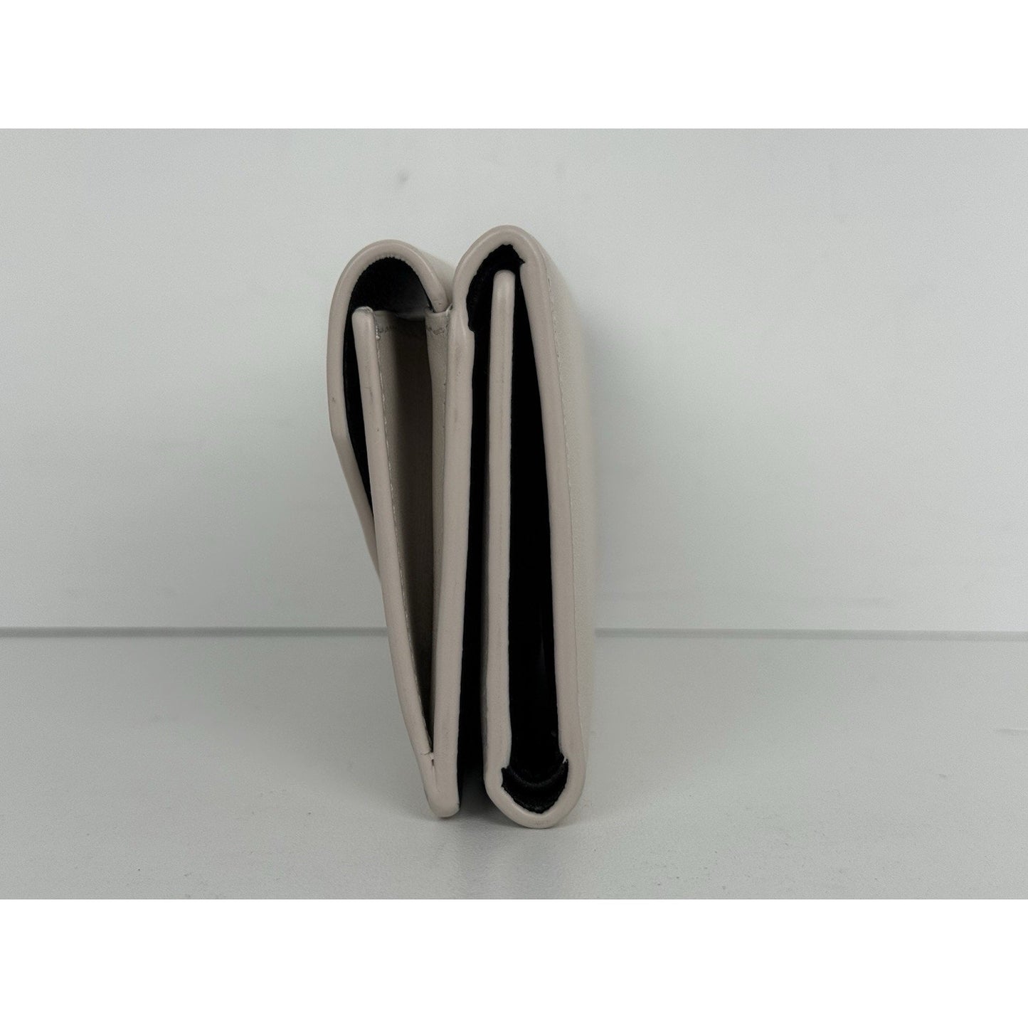 Balenciaga White Envelope Flap Wallet