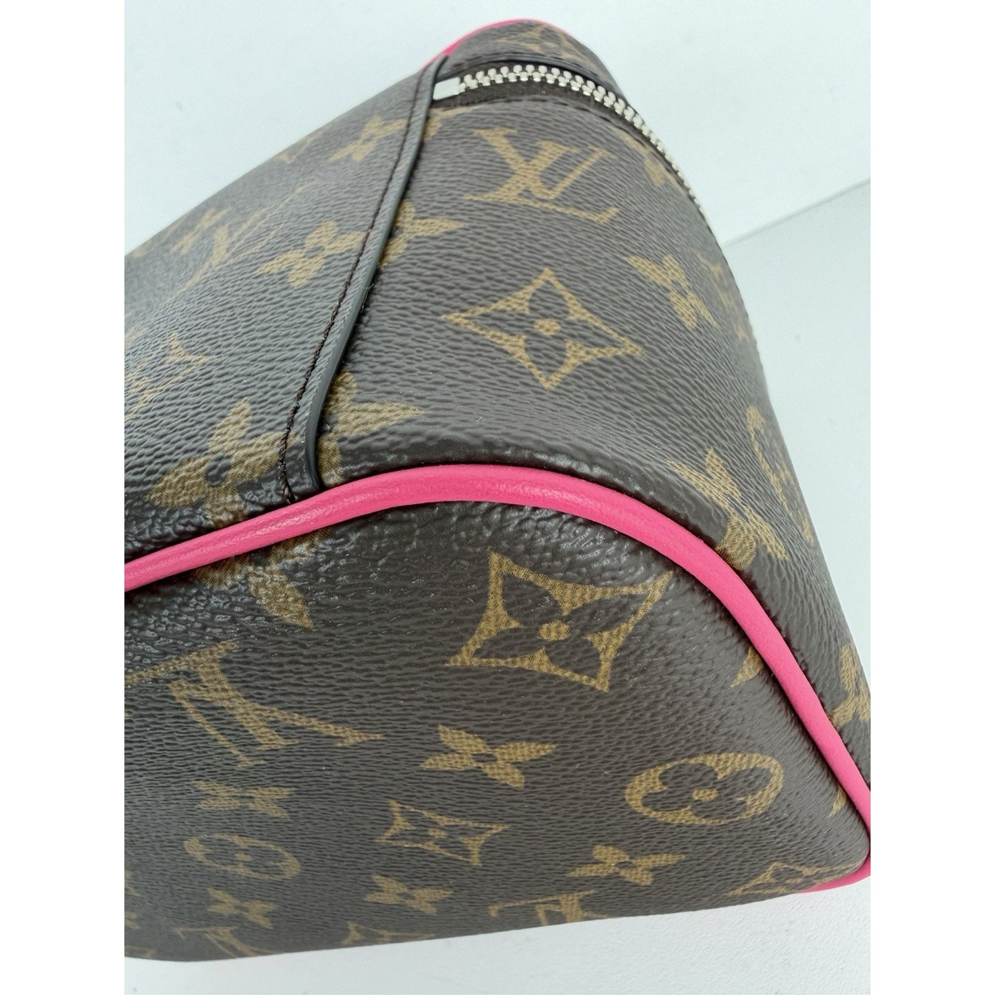 Louis Vuitton Nice Mini Vanity Case in Brown LV Monogram Coated Canvas NFC S-06