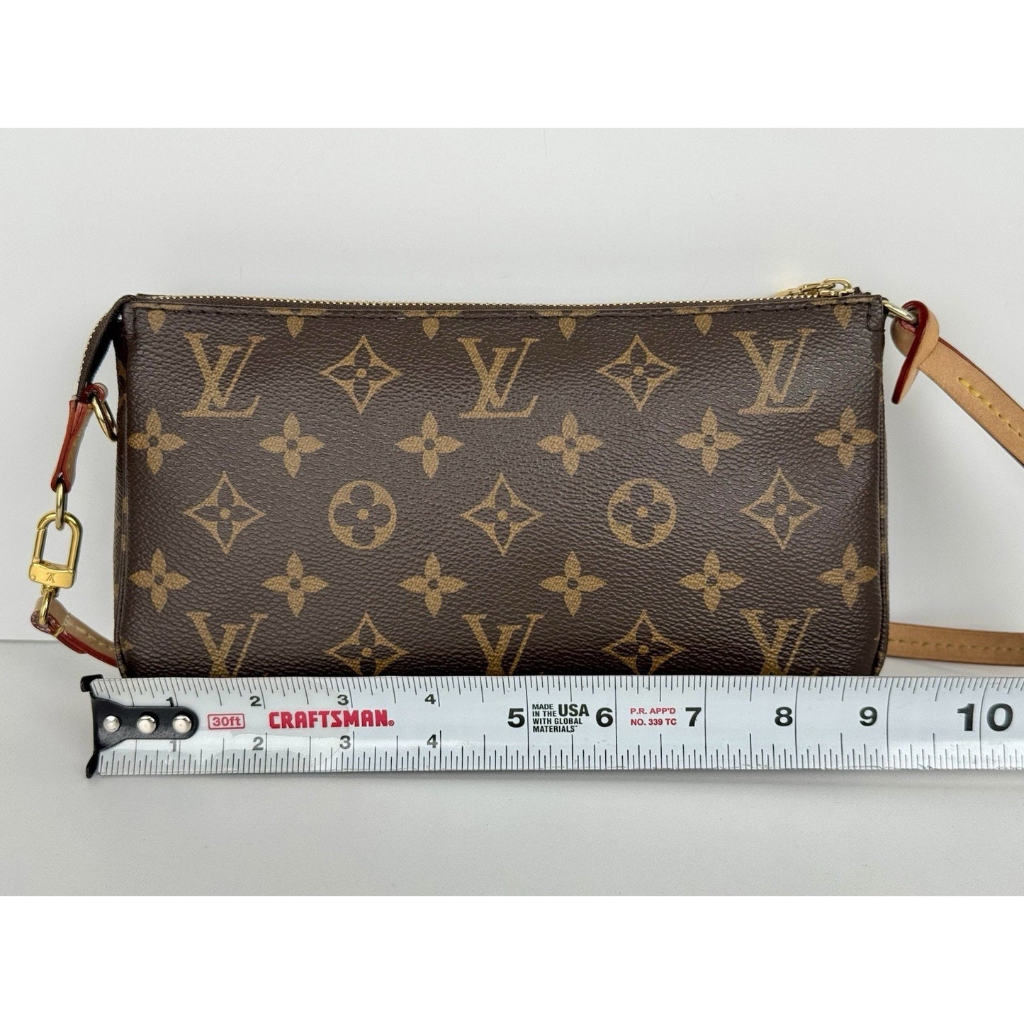 Louis Vuitton Pochette Accessoires Monogram Canvas Bag B-9