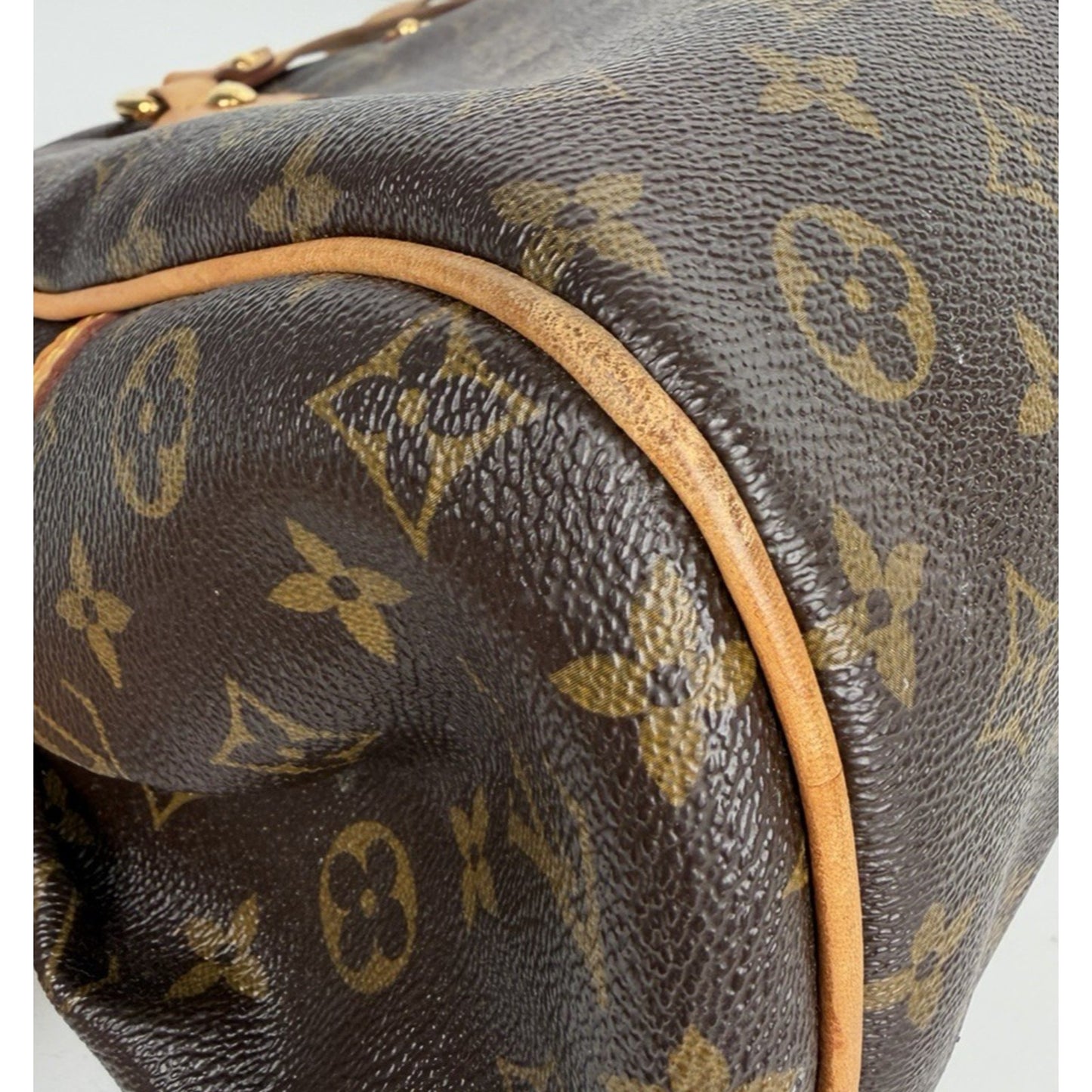Louis Vuitton Monogram Montorgueil GM Shoulder Bag in Brown Coated Canvas 2012 S