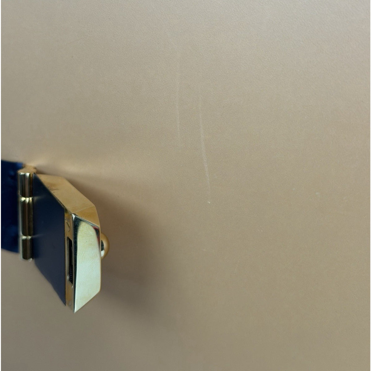 Hermes Sac a Depeches 41 Briefcase Bag in Gold Leather C-4