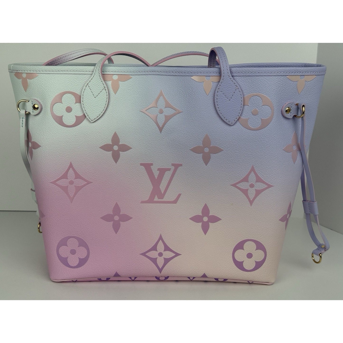 Louis Vuitton Neverfull MM Tote Bag Monogram Sunrise Pastel
