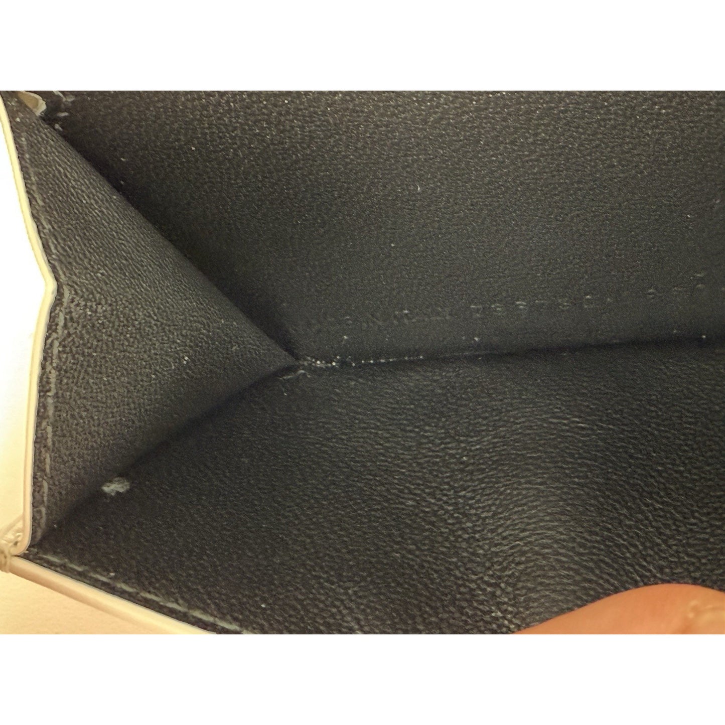 Balenciaga White Envelope Flap Wallet