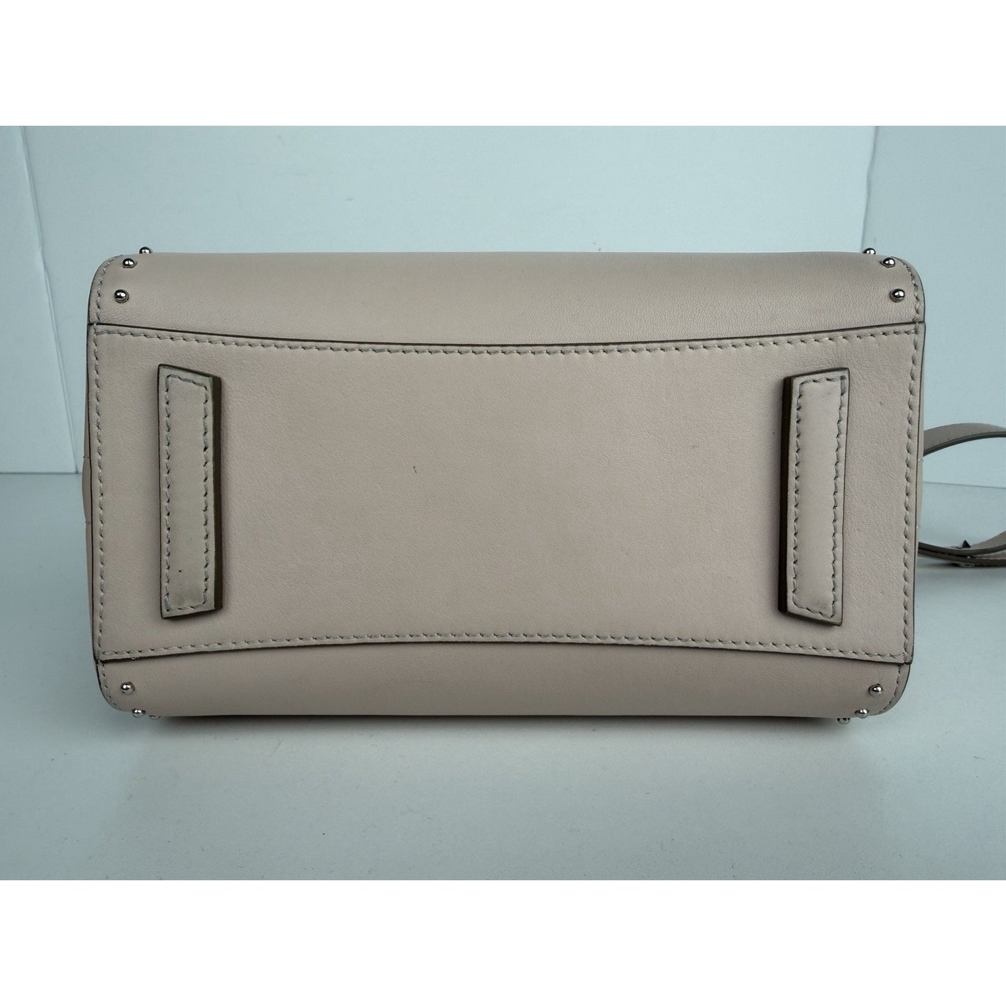 Givenchy Mini Studded Antigona Bag in Nude Pink Color Calfskin Leather S-06