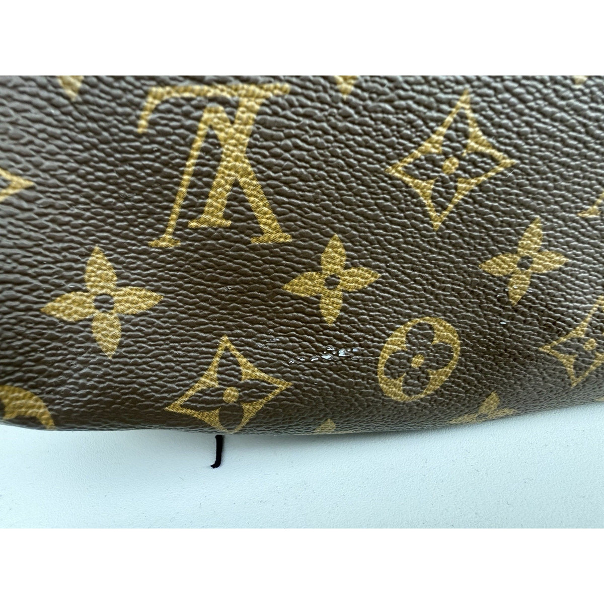 Louis Vuitton Keepall Bandouliere 50 Duffle Bag in Brown Coated Canvas NFC E-1