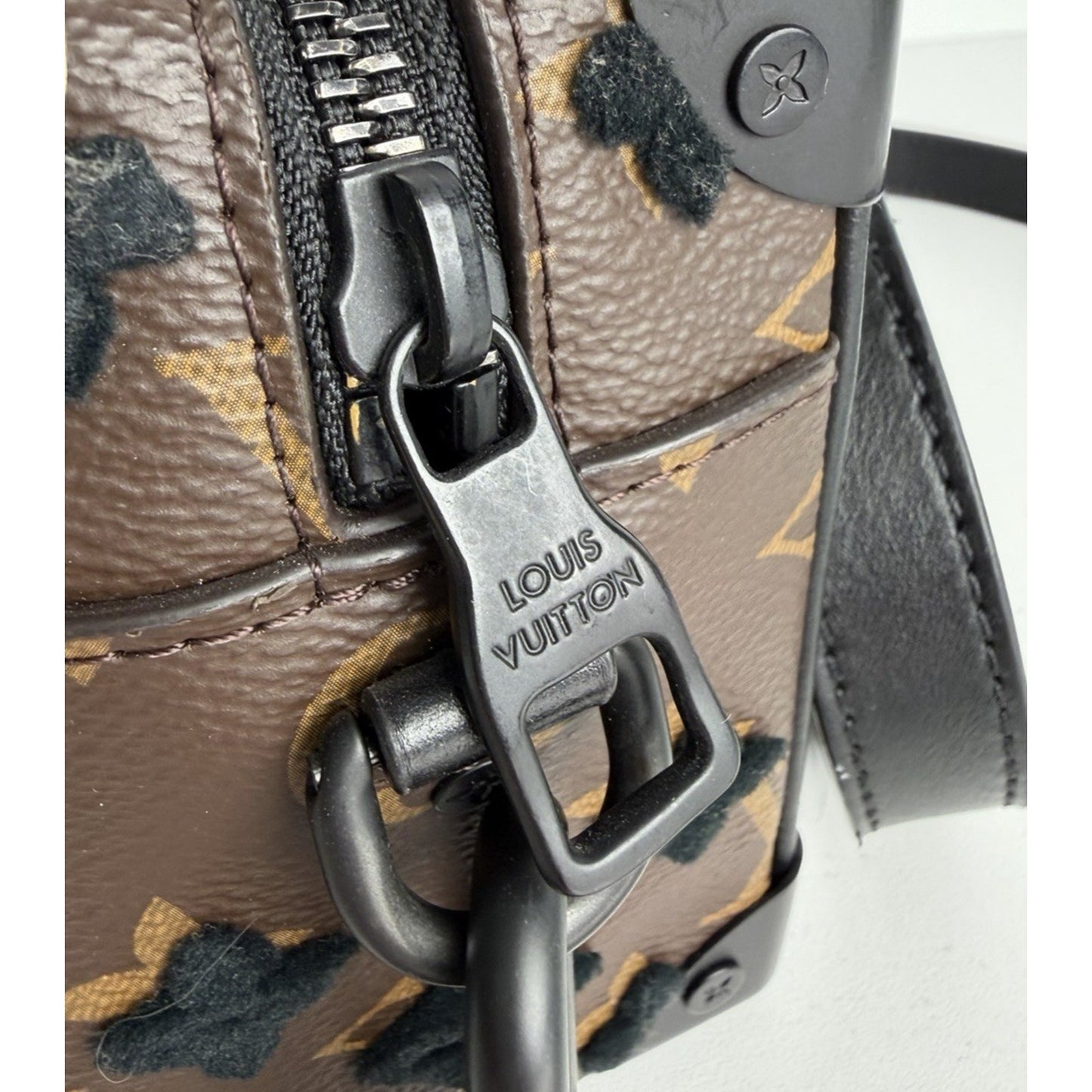 Louis Vuitton Mini Soft Trunk Bag in Brown Monogram Coated Canvas 2019 S03