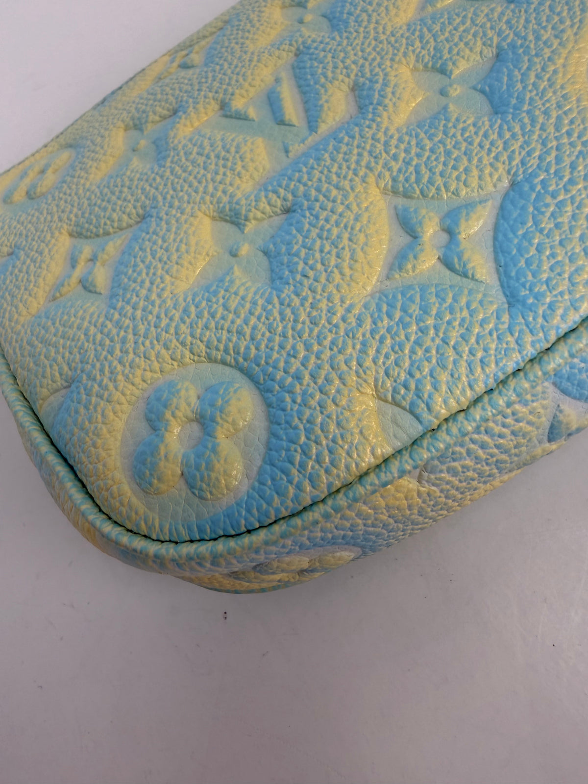 Louis Vuitton Summer Stardust Multi Pochette in Water Green Empreinte Monogram NFC Y