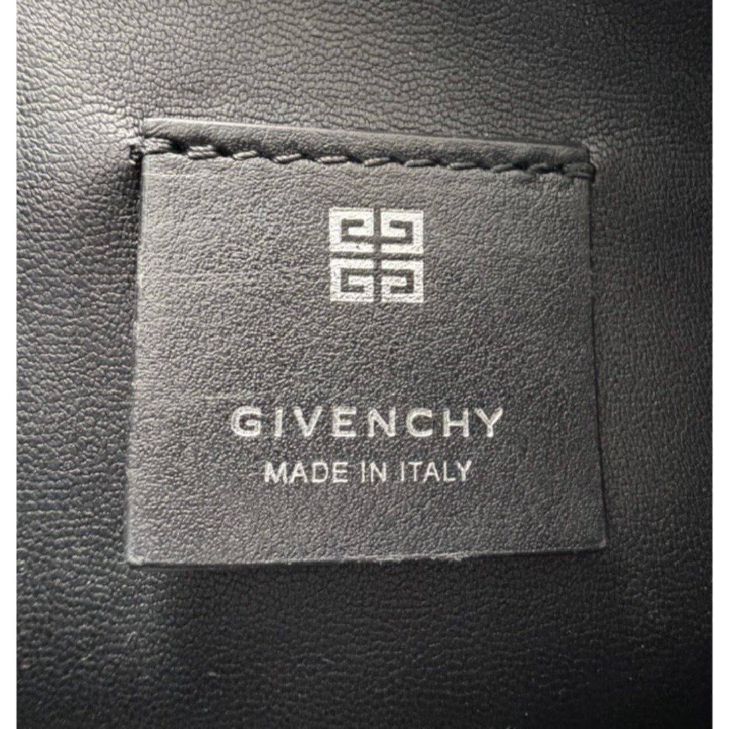 Givenchy Moon Cut Out Hobo Small Bag in Black Classic Smooth Leather S-08
