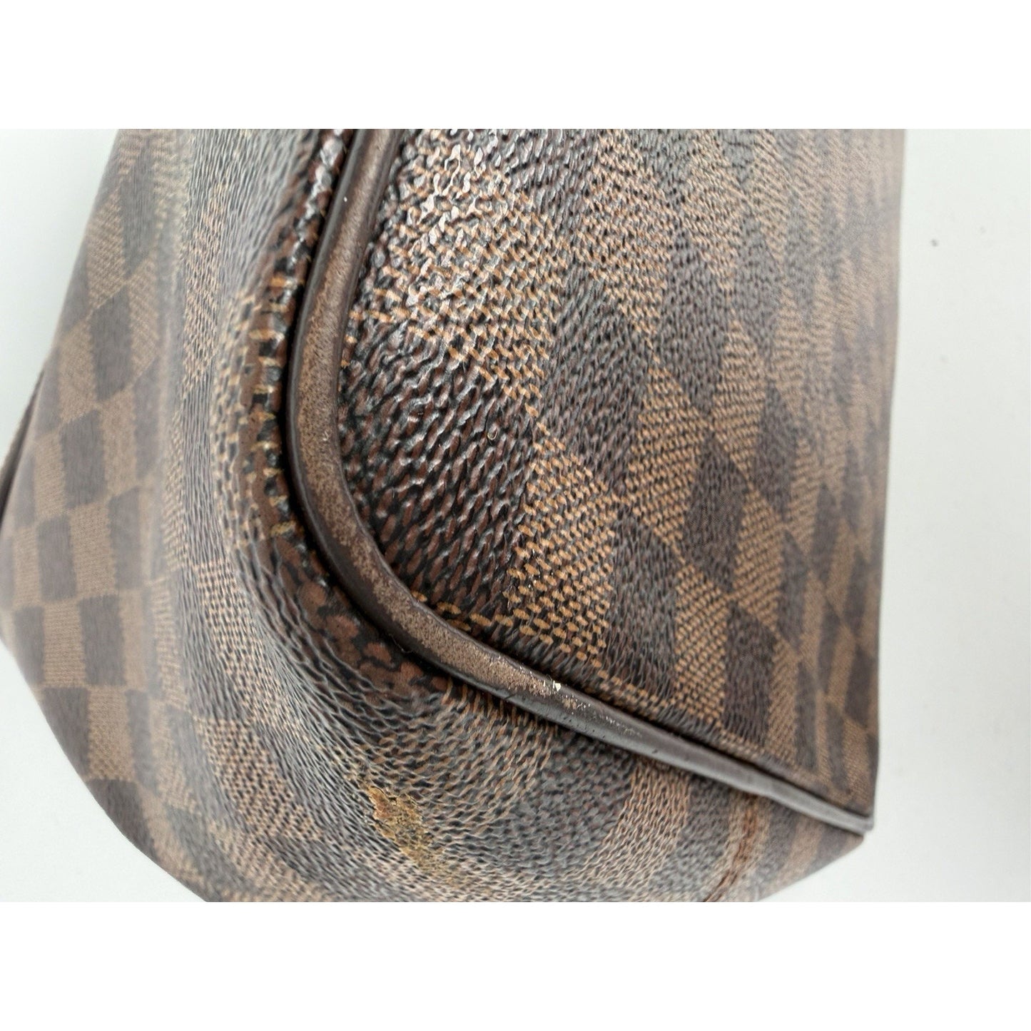 Louis Vuitton Bergamo MM Bag in Damier Ebene Coated Canvas 2012 E-6