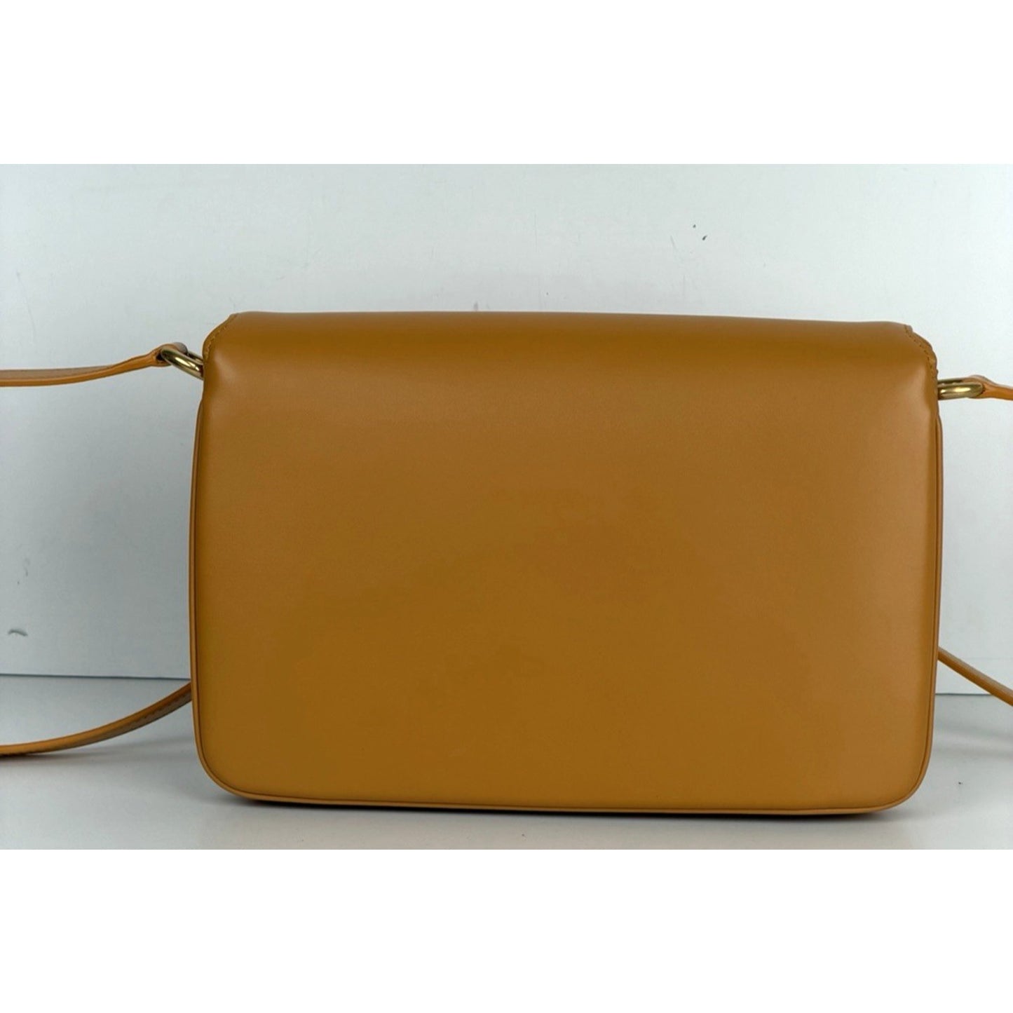 Saint Laurent Le Maillon Shoulder Bag in Yellow Leather for Women D3