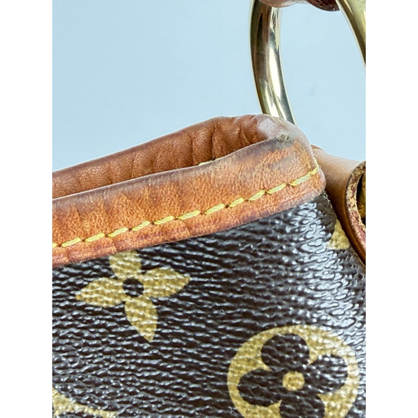 Louis Vuitton Delightful Hobo Shoulder Bag MM Brown LV Monogram Canvas 2011 S-03