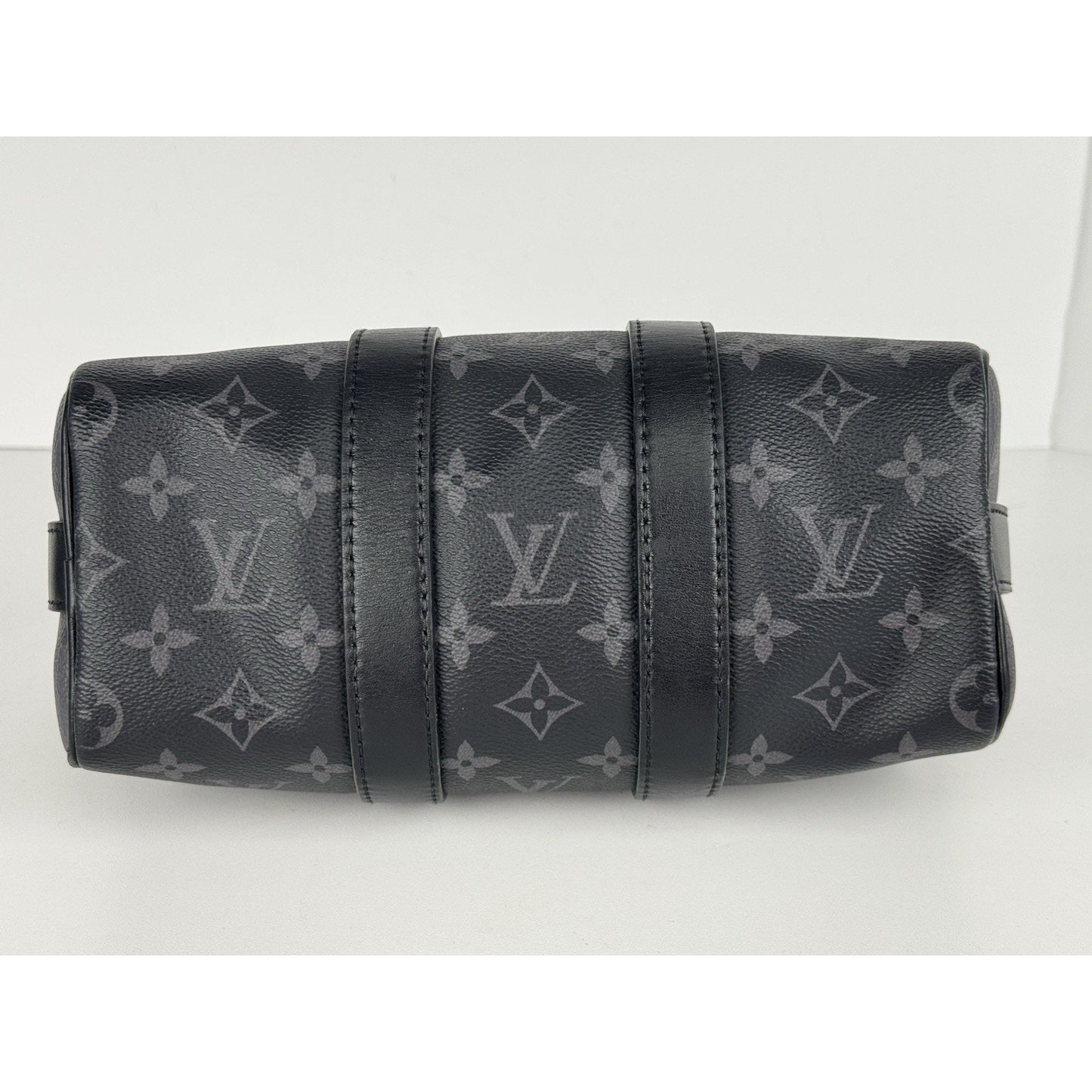Louis Vuitton Keepall Bandouliere 25 Monogram Eclipse Canvas Bag B-2
