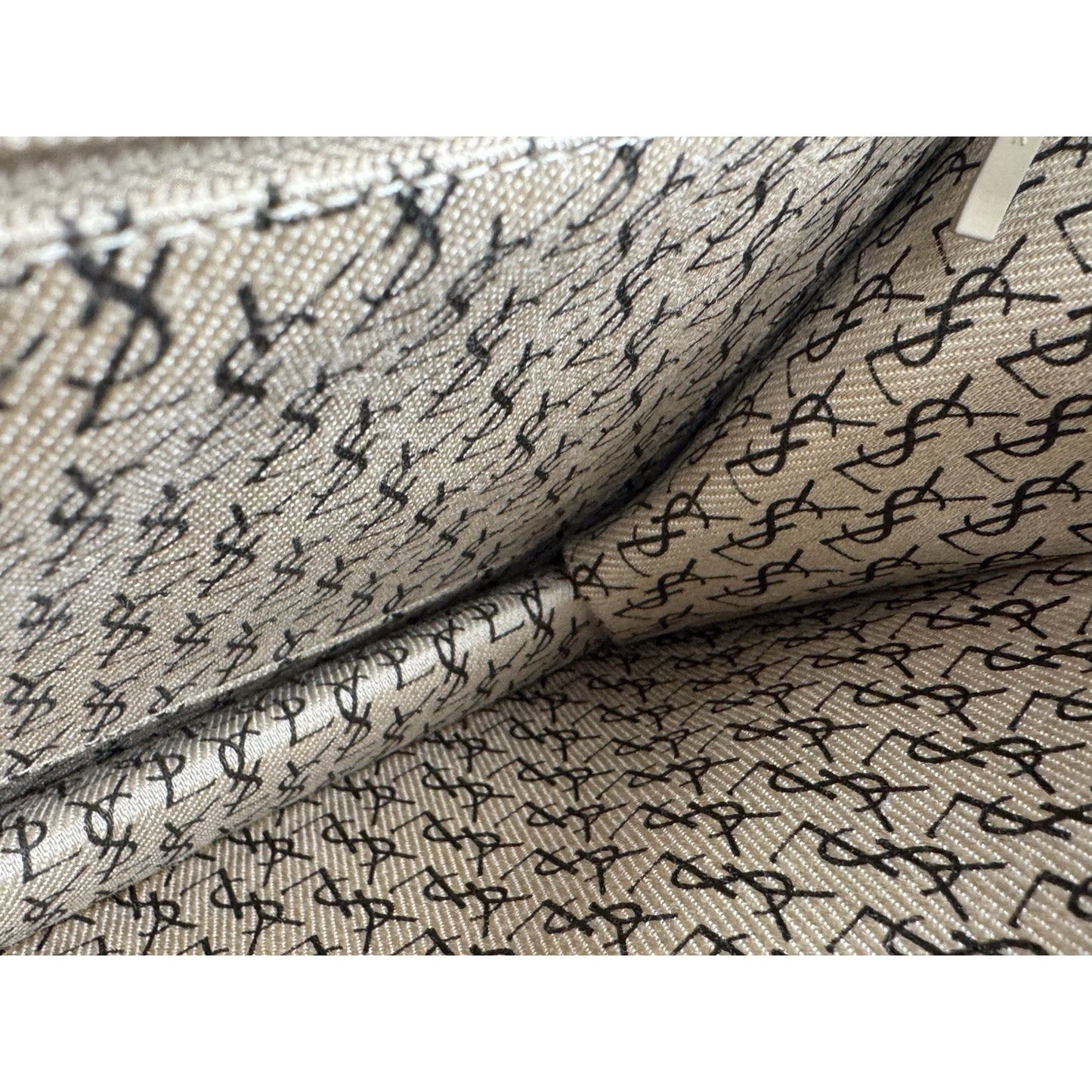 Yves Saint Laurent YSL Black Textured Leather Gold-Tone Flap Clutch Bag C-5