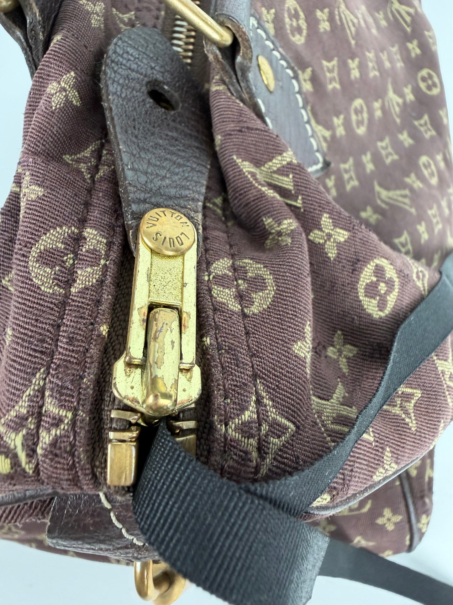 Louis Vuitton Mini Lin Speedy 30 Top Handle Bag