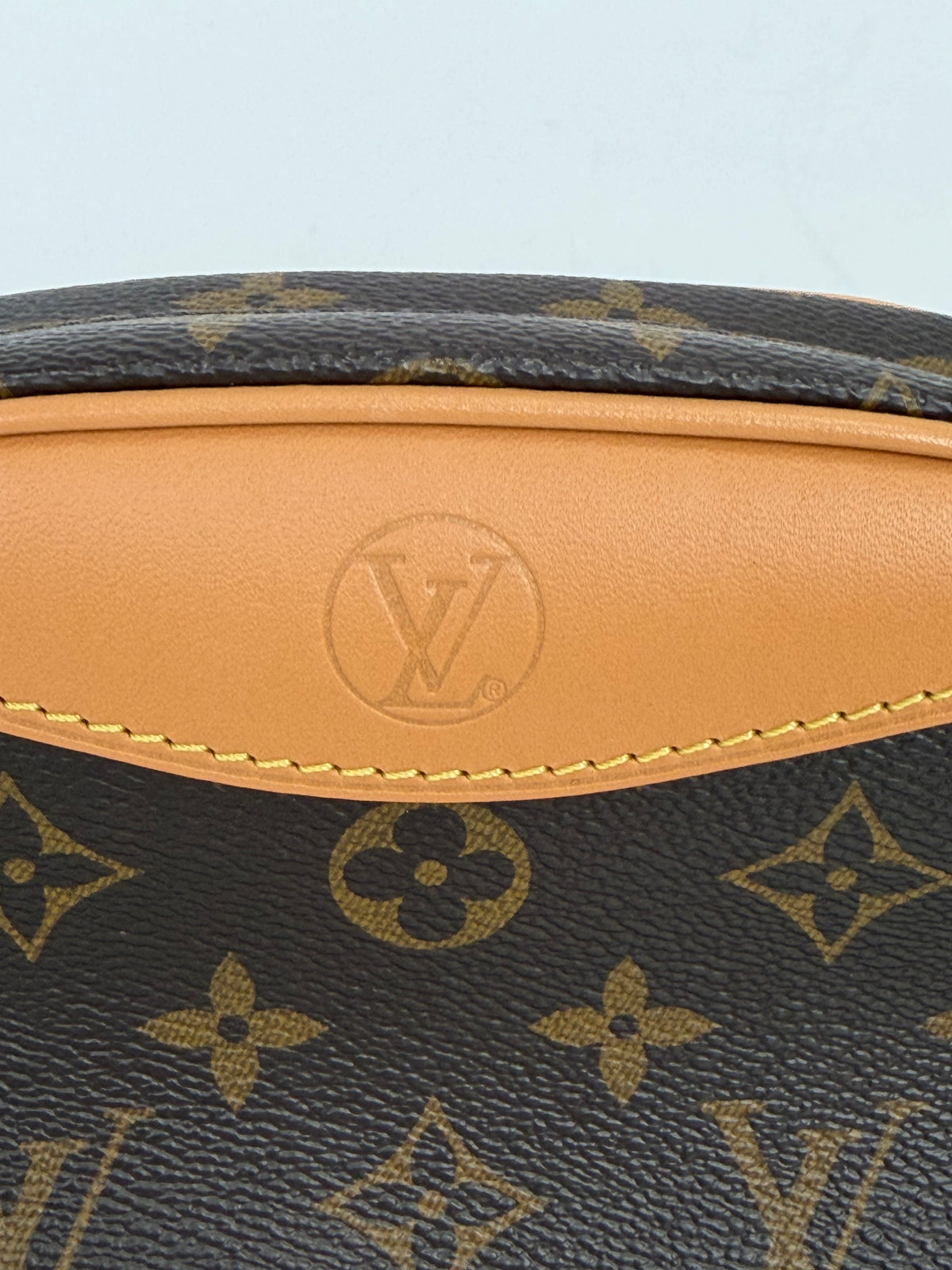 Louis Vuitton Deauville Mini Crossbody Bag in Brown LV Monogram Canvas NFC YC3