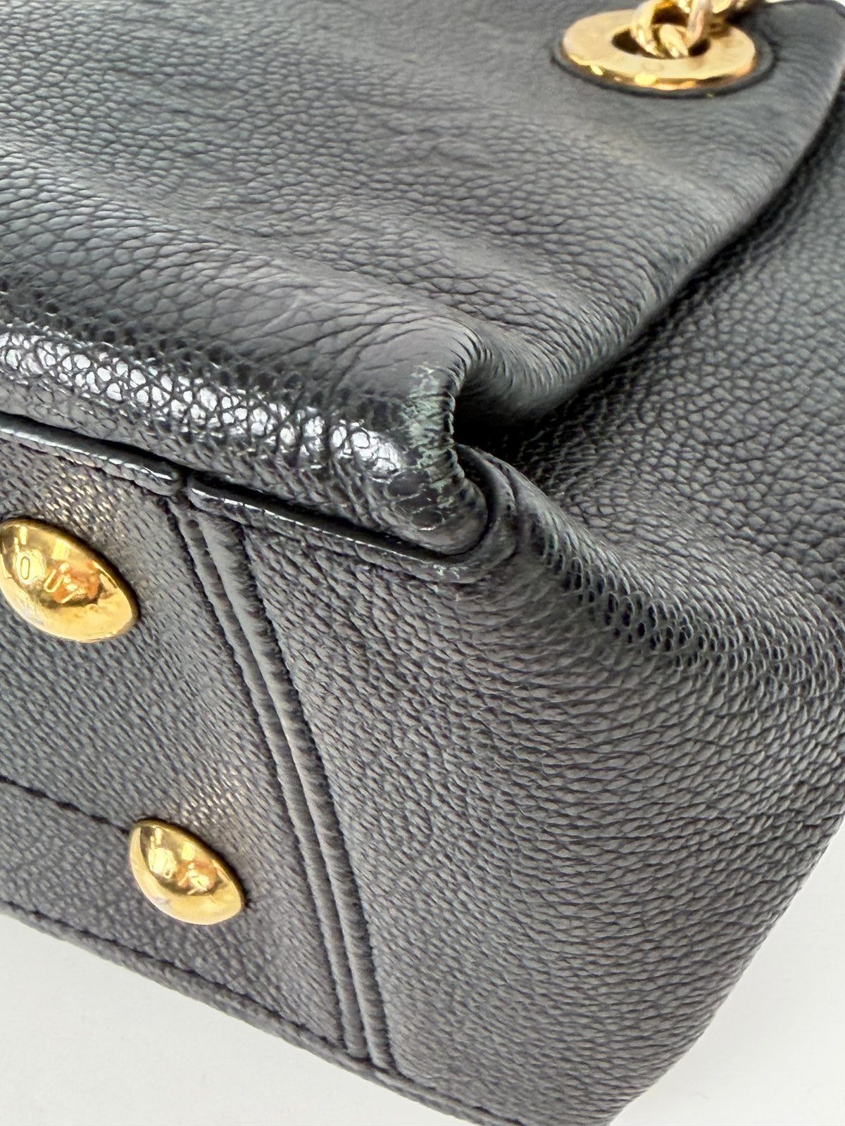 Louis Vuitton Surene BB Bag in Black LV Monogram Empreinte Leather NFC YD7