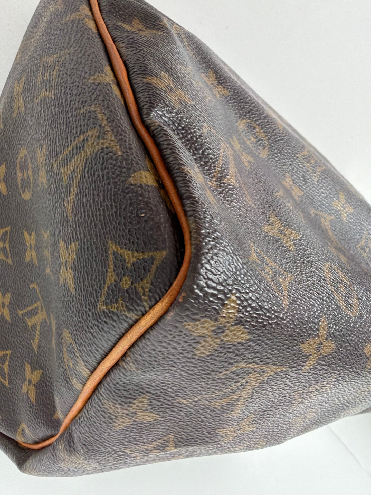 Louis Vuitton Speedy Bag 30 in Brown LV Monogram Coated Canvas 2007 YS