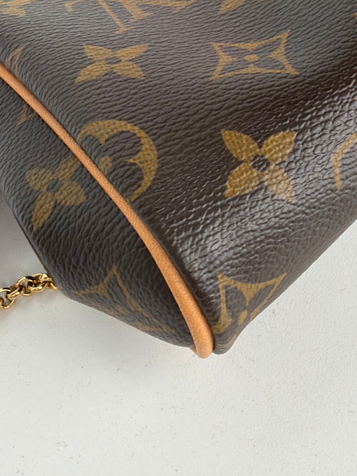 Louis Vuitton Eva Pochette in Brown LV Monogram Coated Canvas 2011 Y-E06