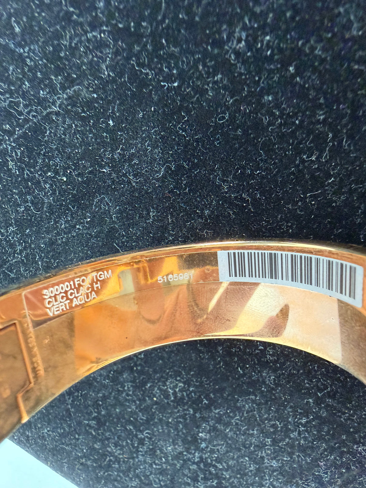 Hermes Clic Clac H Bracelet "H" Toggle Clasp in Mint Enamel & Gold  K3