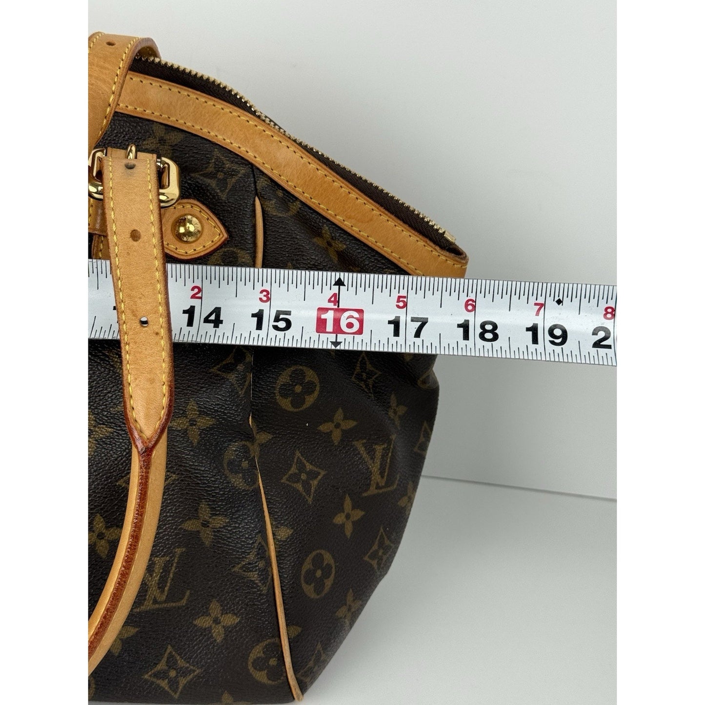 Louis Vuitton Tivoli Tote GM Brown Canvas Monogram Bag