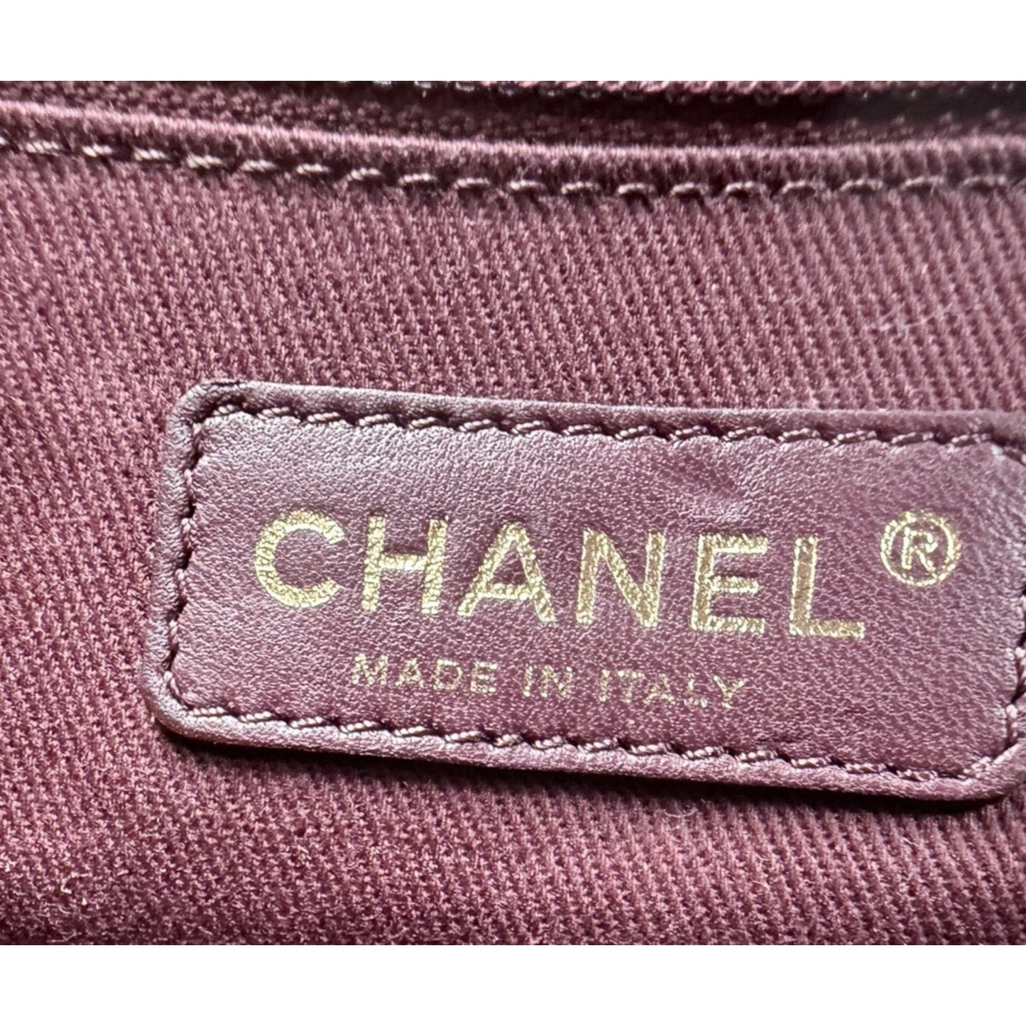Chanel Paris-Bombay Back to School Messenger Bag Iridescent Burgundy 2012-2013D4