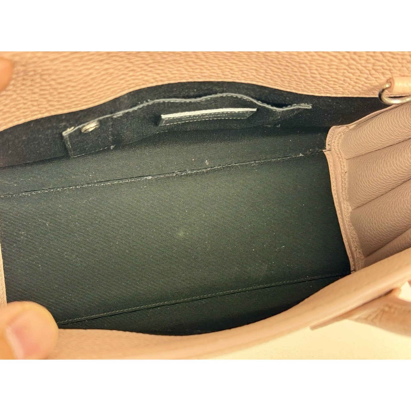 Saint Laurent Baby Sac de Jour Blush Pink Leather Handbag