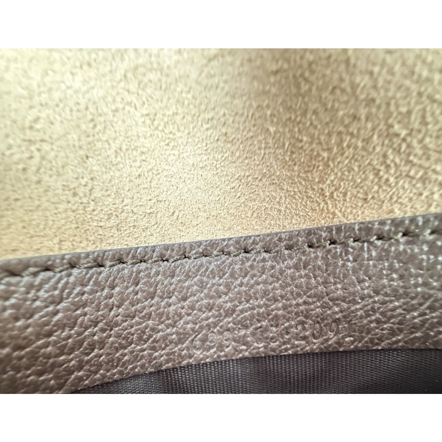 Gucci Chain Ophidia Belt Bag in Beige GG Supreme Coated Canvas S09