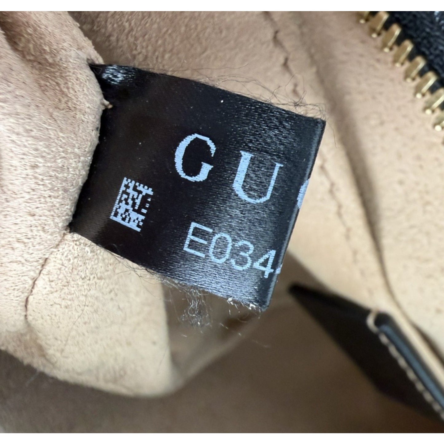 Gucci Marmont Camera Shoulder Bag Small in GG Canvas & Black Leather S04