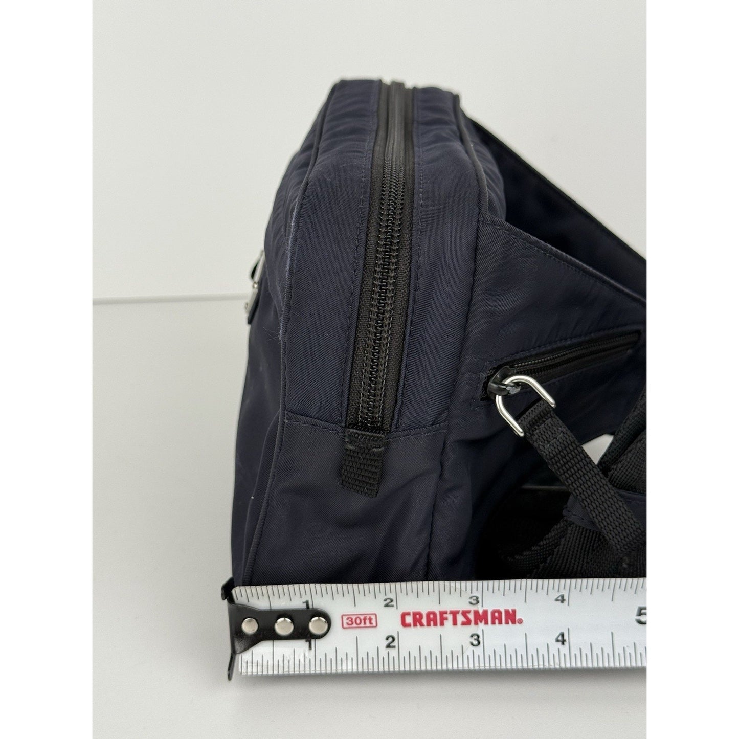 PRADA Re-Nylon Dark Navy Men's Belt Bag