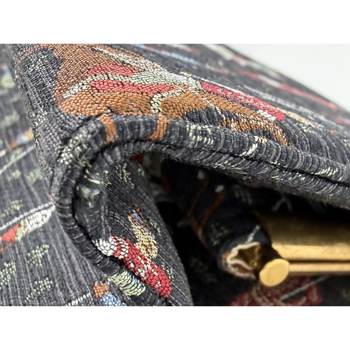 Gucci Equestrian Print Canvas Clutch Bag Pouch Case in Gray for Women S