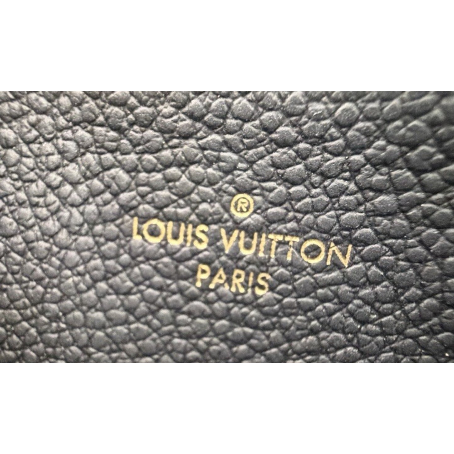 Louis Vuitton Pochette Felicie Wallet Bag in Black Monogram Empreinte NFC S11